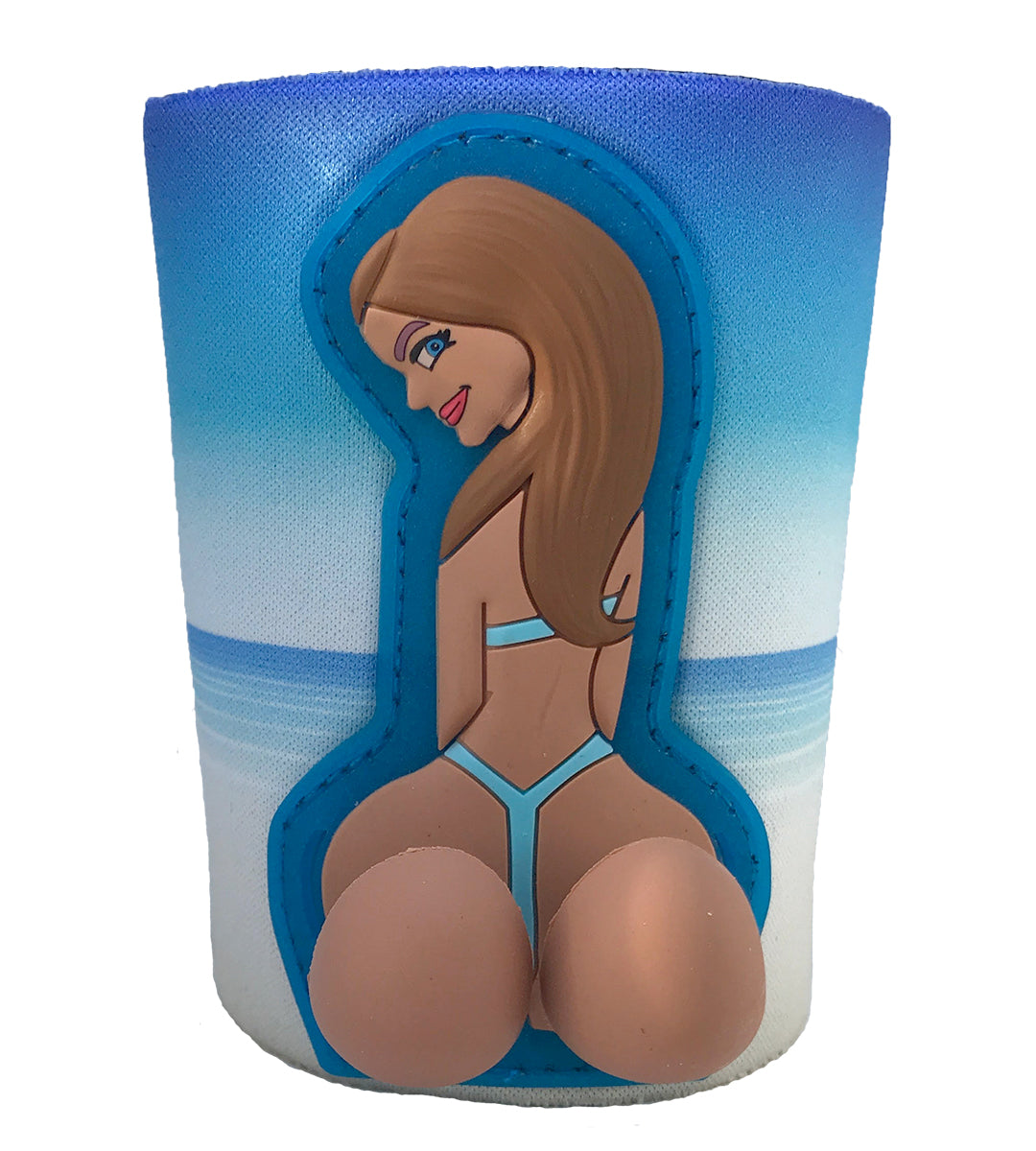 Beachy Butt Twerking Can Coozie