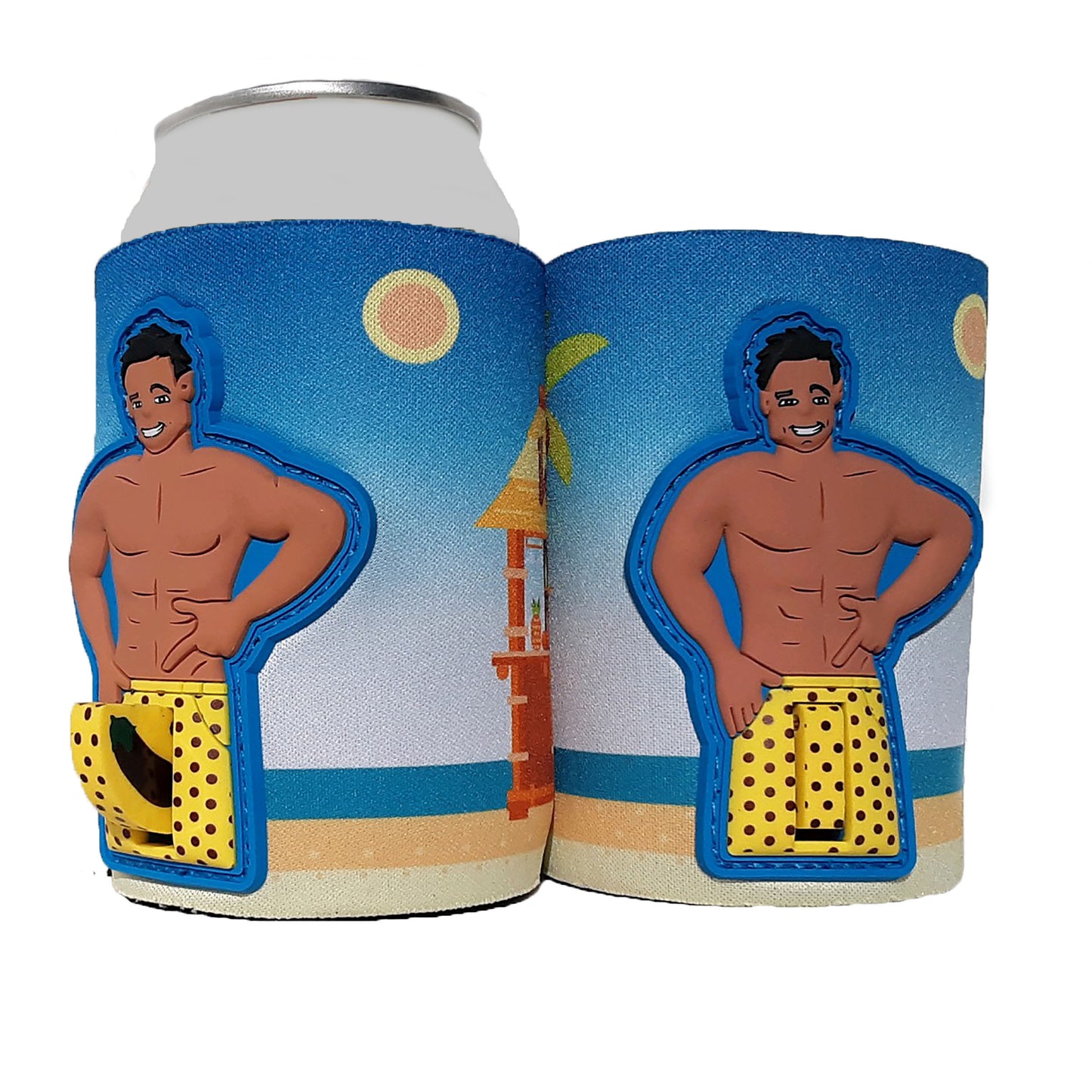 Woody Dick Man Can Coozie Novelty