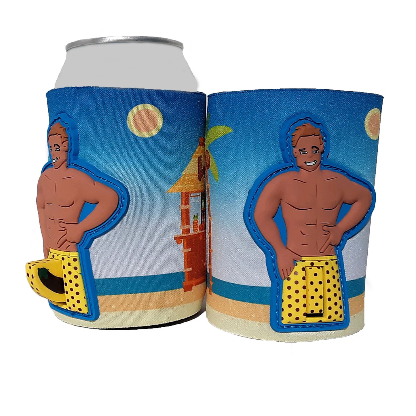Woody Dick Man Can Coozie Novelty